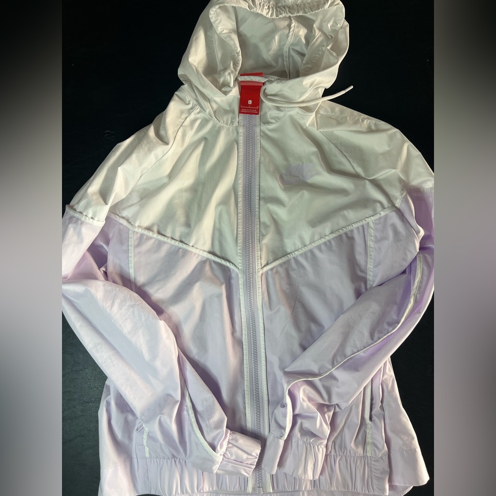 Nike Women's Lavender and White Ski Jacket